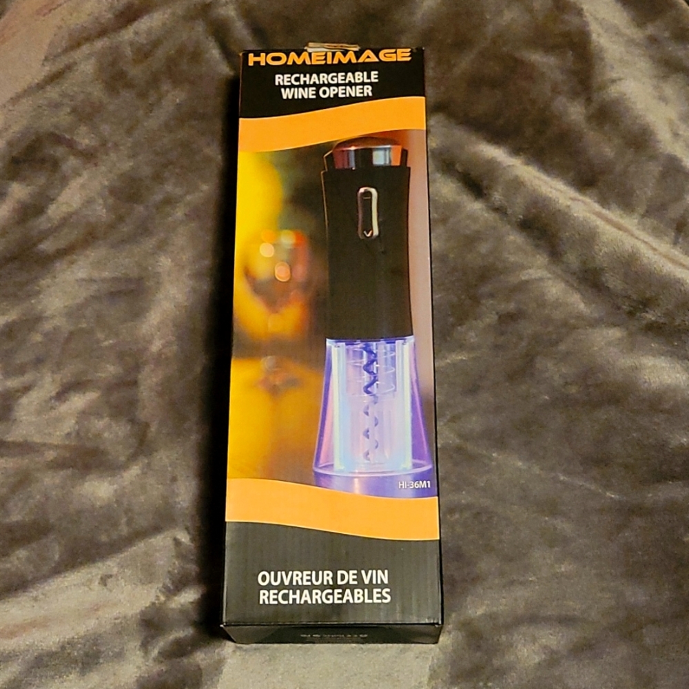 🍀 Homeimage Rechargeable Wine Opener